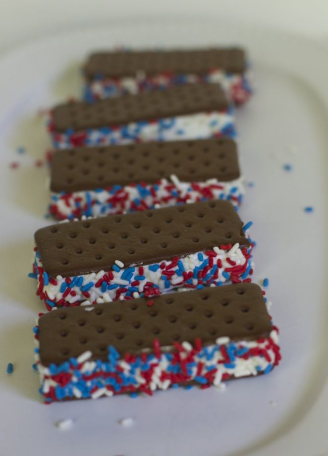 If you're as lazy and uninspired as I am, this is the dessert you should go with when you ultimately forget you're throwing a cookout in three hours.