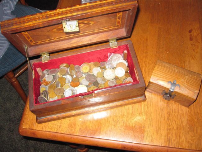 What excited Matt and his wife the most was when they found a tiny box within the bigger one.