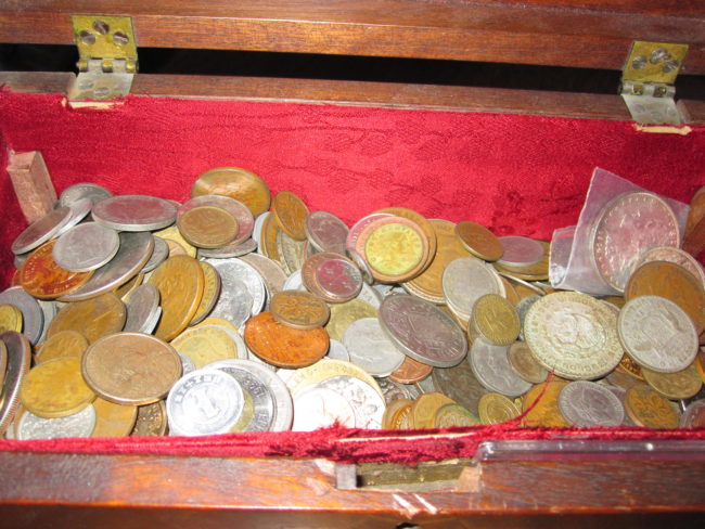 This probably explains why the thing was so heavy...