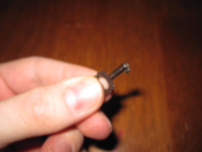 Luckily, Matt's wife found the key among all the coins...