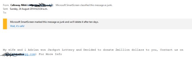LostTheForever was not very impressed with this person's lack of effort.