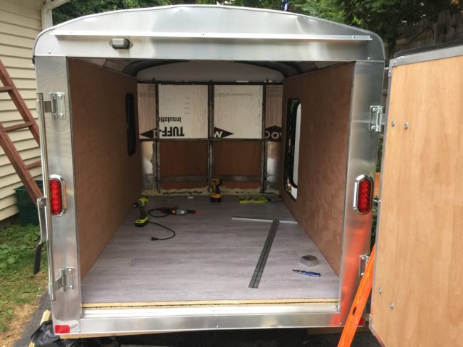 Next up was some nice vinyl flooring.