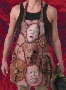 What a festive holiday apron!