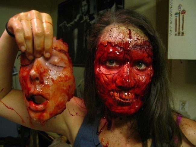 But she clearly wins at Halloween.