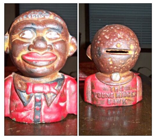 I wouldn't trust my money in this creepy piggy bank.