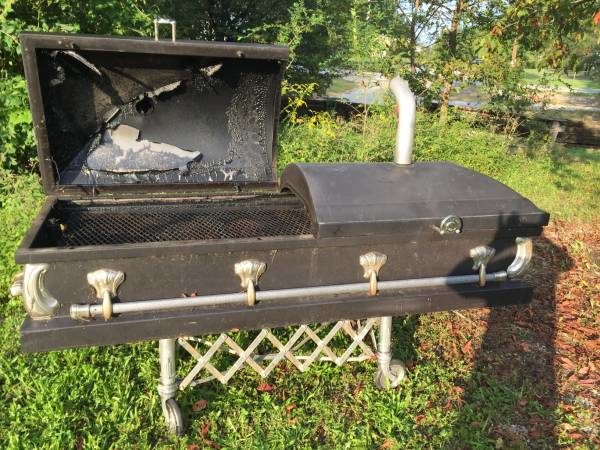Now you can smoke your meats and give them a proper burial.
