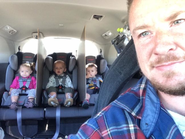 Being the parent of multiples comes with a unique set of challenges. This genius dad eliminated backseat bickering with cardboard dividers.