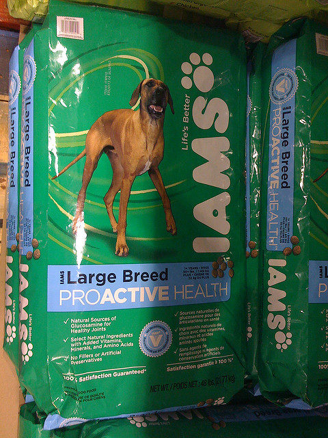 Iams pet food