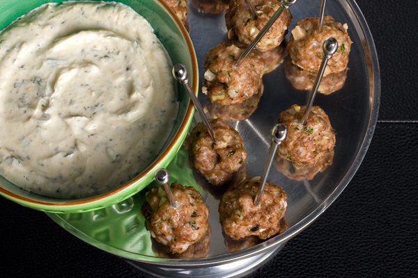 But, if you'd like to spice things up (pun intended), lamb meatballs with lemon-cumin yogurt are just as delicious.
