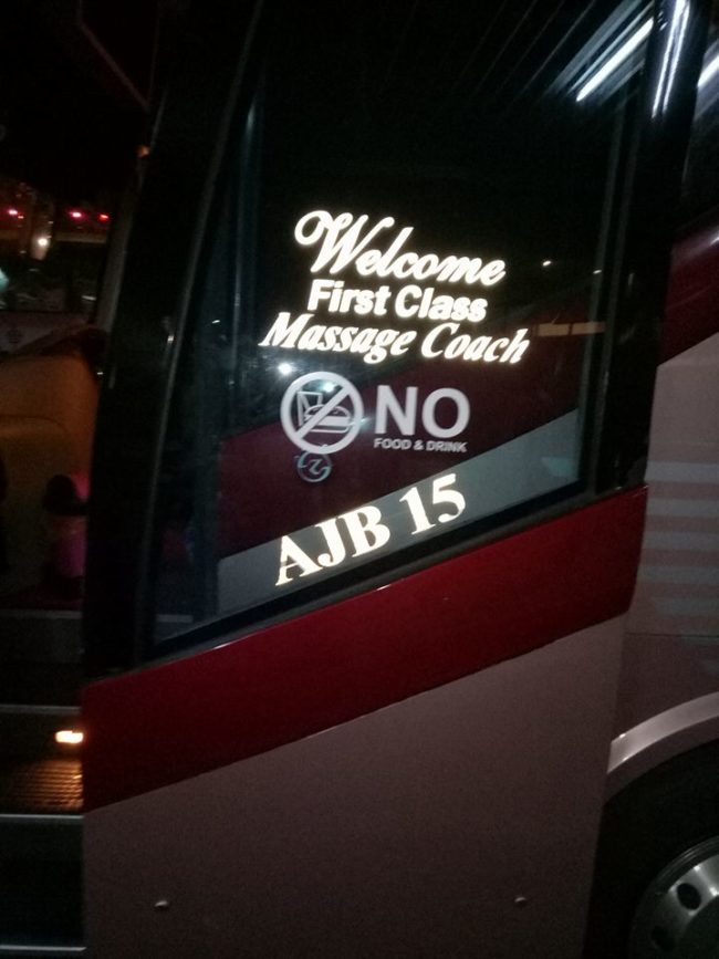 The company recently said in a Facebook post that the bus has been sent away to be chemically washed and that passengers can get refunds for their tickets.