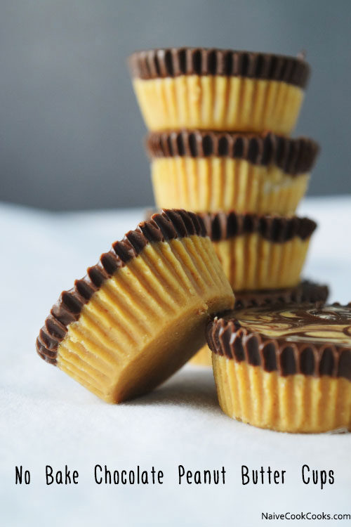 These delicious peanut butter cups don't involve boiling or baking!