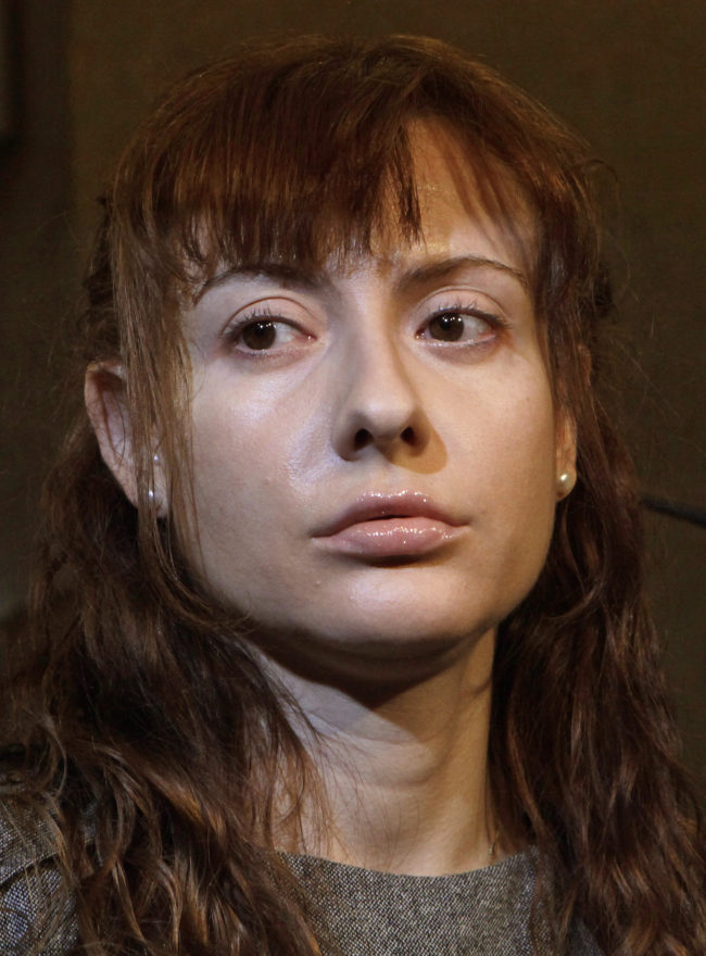 After divorcing Holz, Carranza says that he refused to move out of their home, so she snuck up behind him one night, held a gun to the back of his head, and shot him.A couple of years later, she shot Hinterberger in his sleep following a drunken argument.