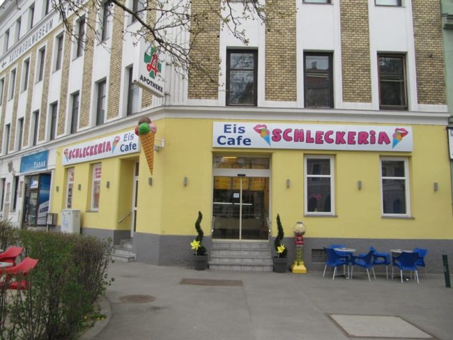 She cut up both of their bodies with a chainsaw, froze them in a deep-freeze refrigerator, and hid the remains inside concrete in the basement of her ice cream shop in Vienna, Austria.She had reportedly taken a shooting class as well as a concrete mixing class just before Hinterberger's murder.