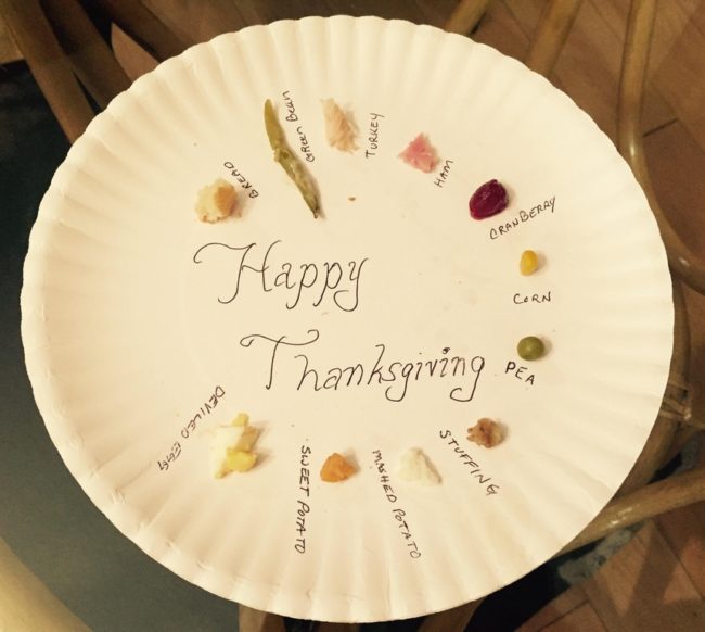 "My brother had to work, so he asked me to save him a little bit of everything...." - Seely2593