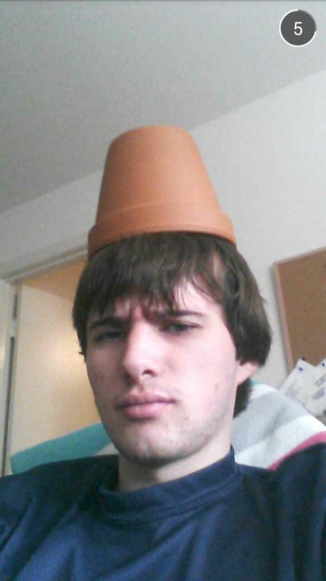 This is Selgal at 16 years old, when she says she was still "pretending to be a boy."