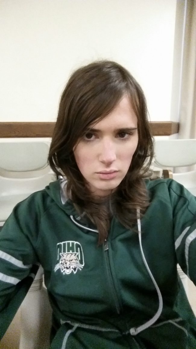 Her feminine features were becoming much more prominent 13 months in.