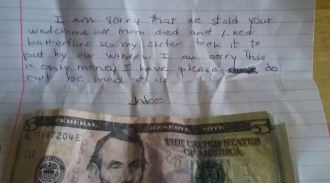 Obviously, the surprised recipient was far from angry. In fact, all she wants to do now is find the sweet little boy who tried to pay her back so she can return his money.