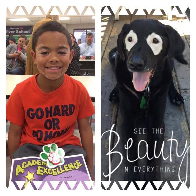 For the past year, Rowdy has been inspiring Carter, an eight-year-old boy from Arkansas with vitiligo, to love his skin.Carter's mom saw that he was struggling to accept his condition before -- then she found photos of Rowdy online.