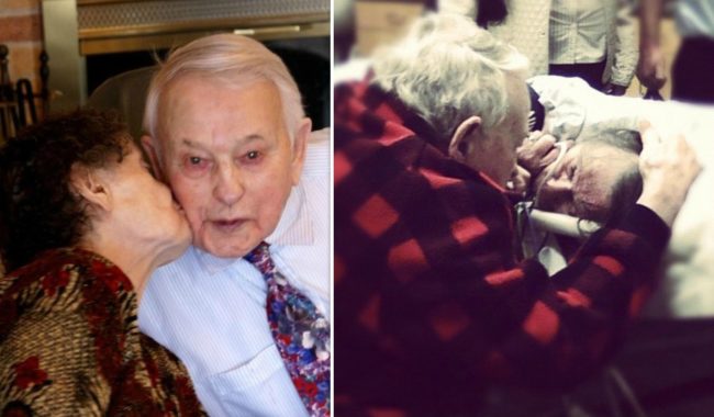 "He sang to her every night before bed. Moments before she passed on, he did the same. 70 years of true love."