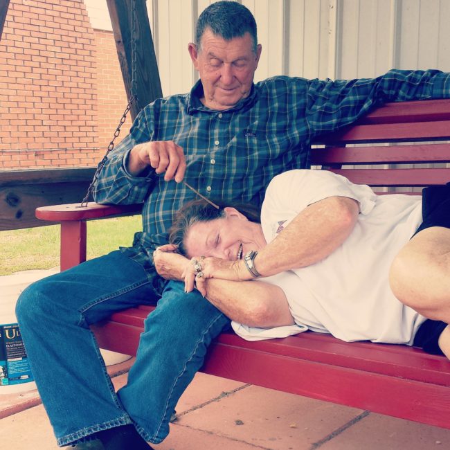 "My parents just celebrated their anniversary. This is what love looks like 54 years later."