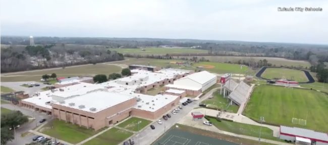 According to the high school’s policy, no one over the age of 20 can be admitted to the dance.