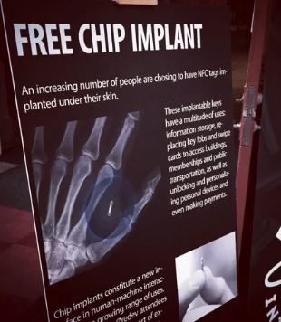 In January 2015, the co-working space began offering free chip implants.The devices use near field communication (NFC) technology, which is also used in credit cards or mobile payments that don't require any contact.