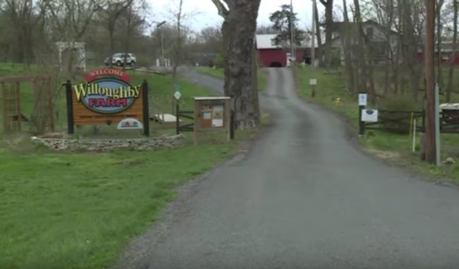 Lucas Dietrich was on site at Willoughby Farm in Indiana for a birthday party. The farm holds all kinds of events, from small gatherings to weddings. 