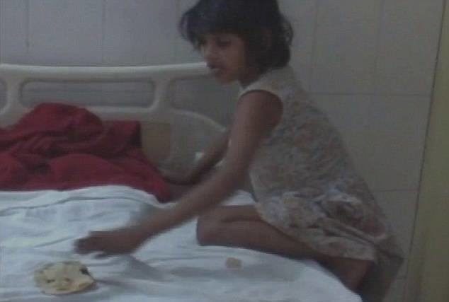 "She was wearing clothes but not very dirty, it looks like she was abandoned by her family,” said Singh.