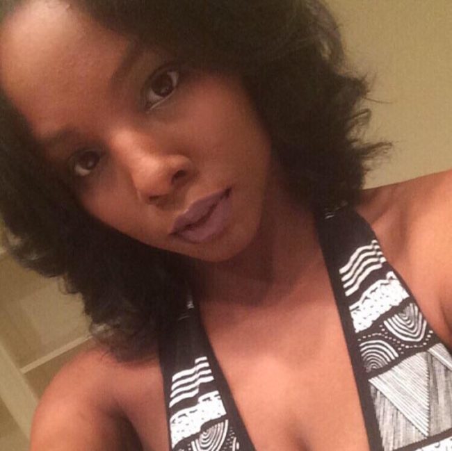 Janelle Peterkin allegedly sent the father of her child disturbing pictures of the abuse. The father's relatives say she perpetrated the abuse because he no longer wants to date Peterkin. 