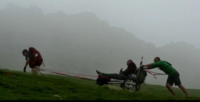 Two years after planning the trip, Gray and Skeesuck began their amazing race in France, braving large mountain ranges, rivers, and eventually Spain's scorching heat.