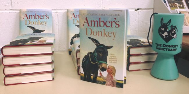Now there's even a book about Amber and Shocks and the special bond that they share. The Amber's Donkey Facebook page has updates on the book and what these adorable friends are up to.