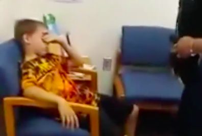 The charges stem from an incident six months earlier in which John hit and kicked a professional at the school and may have threatened them. The victim of the violence says they pressed charges so that John's mother would get him additional help.