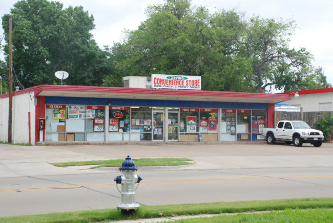 Vaughan says she was out walking back from a nearby convenience store with her 18-month-old daughter in the stroller. She heard men "hollering" at her. 