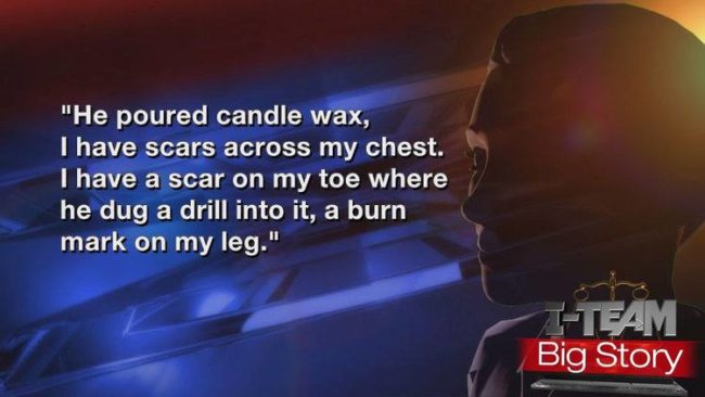 One of the victims told police that Daniel had started beating her when she was 12 and that he tortured her with candle wax and a drill. Another claimed she'd only had one bath since being placed with them and that she was forced to do push ups as a form of punishment.