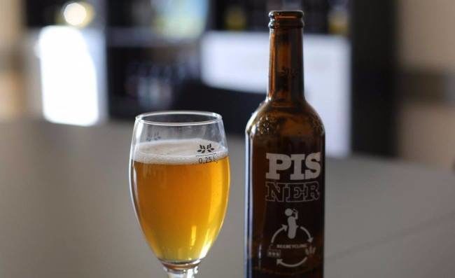 The company reported that the amount of urine they've collected thus far is enough to produce nearly 60,000 bottles of Pisner.