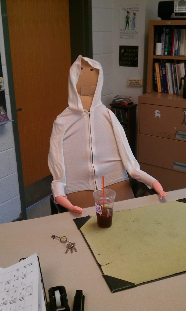 "Mrs. Johnson, something's different about you. Did you get a haircut?"