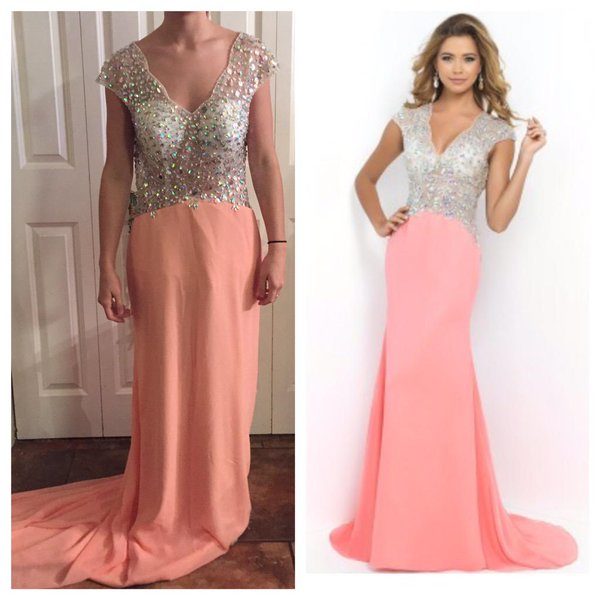 These proportions just aren't quite up to prom dress standards.