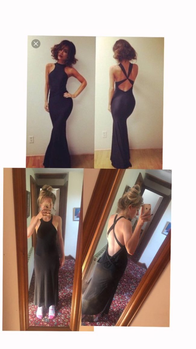 Instead of "Baby Got Back," this screams "send it back."