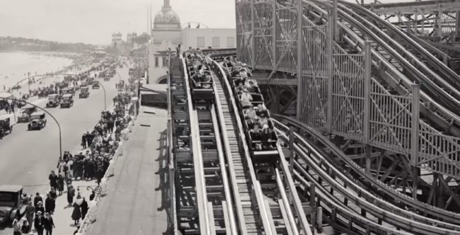 In the early 1900s, the Derby Racer Roller Coaster in Revere Beach, Massachusetts proved to be a very dangerous ride. The steep turns and loops violently jolted riders around to the point where they were seriously injured or even killed. Three people ended up dying on that ride.