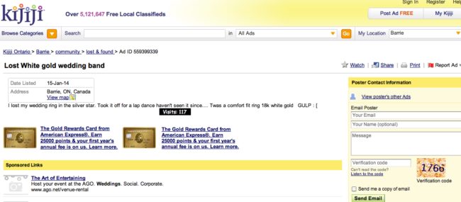 Something tells me they're no longer married.