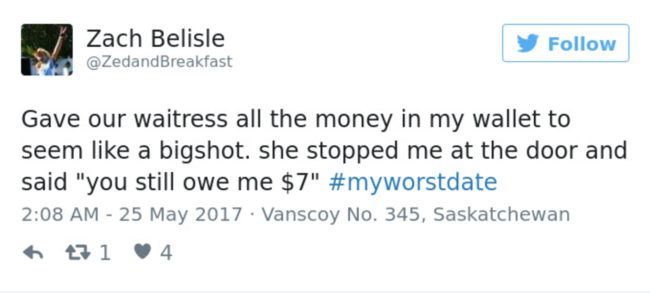 I'm willing to bet he paid in all singles, too!