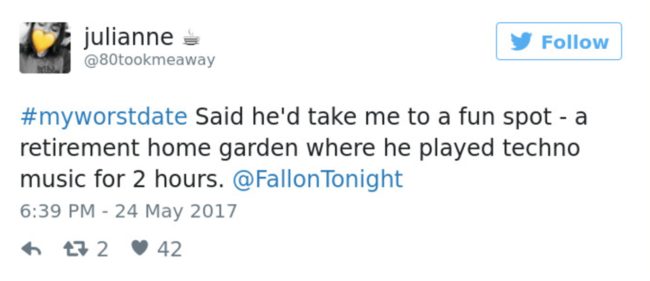 Even old people need to boogie sometimes.