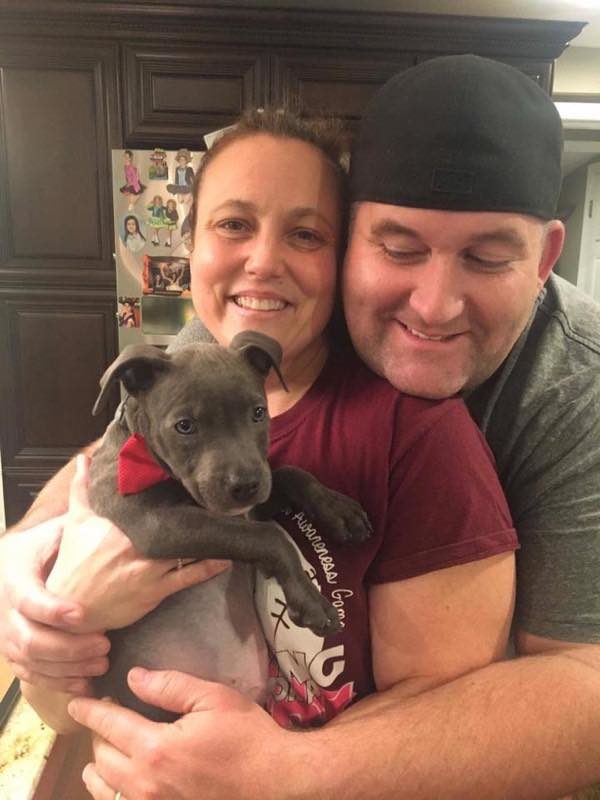 Baron was saved by a local rescue organization and they followed his journey online with great interest.