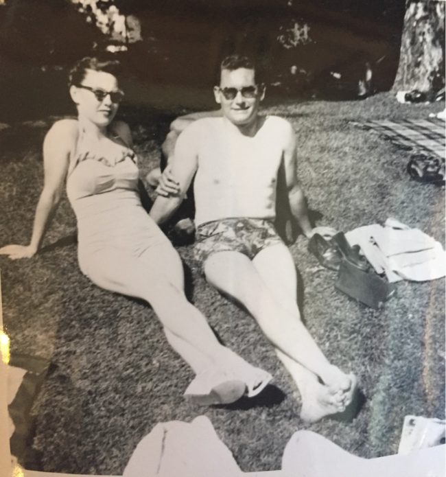 Many were quick to suggest that the man was simply lying on his back with his head facing the sky and hand reaching backward to grab the arm, but others say he's sitting in an upright position with his elbow resting on his knee with the head and hand as unexplained anamolies.