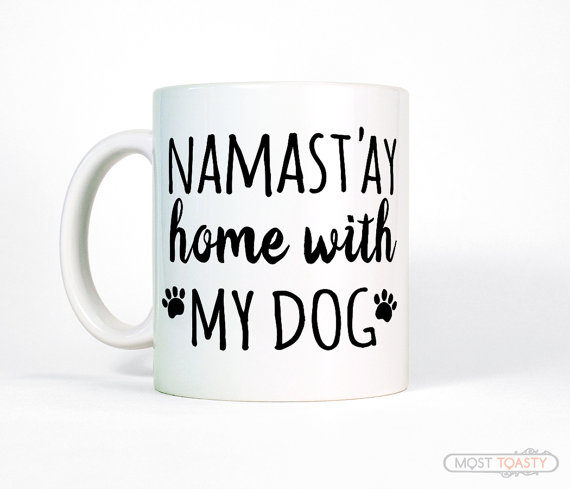 To live a life of zen, all you really need is coffee and your dog.