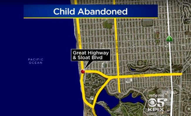 At 8:30 p.m., the woman left the little girl on the sidewalk at an intersection in San Francisco. Fortunately, an ambulance just so happened to be driving by and witnessed the incident. They said the girl did not appear to be physically injured. 