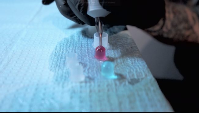 DermalAbyss ink is also able to keep track of pH levels, as well as sodium and glucose in your bloodstream.