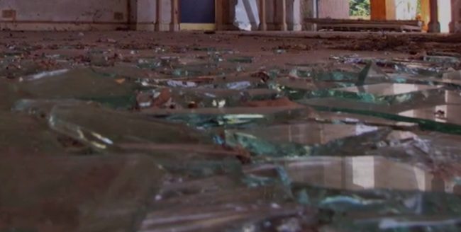 Thethe unidentified grandmother said that when she got home, her grandson "had knives in his hands, butcher knives, and he was bleeding.&rdquo; However, the boy willingly gave back the knives when asked and told her he didn't want to hurt her.