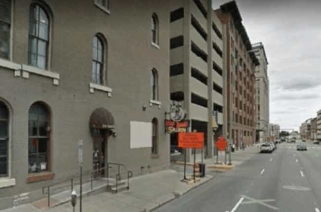 Indianapolis Metropolitan Police were dispatched to a local bar Friday after Tremba was spotted outside asking customers for beer.