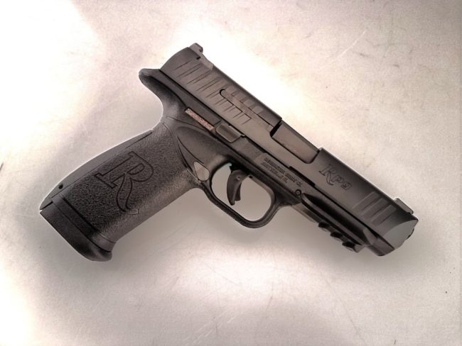 While talking to Faniel, the officer saw her son reaching into his toy box and pulling out a 9 mm pistol. After taking the gun out of the child's hands, he found that not only was the safety off, but it was also loaded with a bullet in the chamber. Faniel claimed it wasn't hers and she hadn't known it was there.